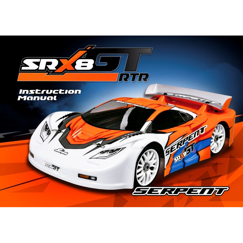 Serpent  SRX8 GT RTR 4wd 1/8 GP (SER600062)