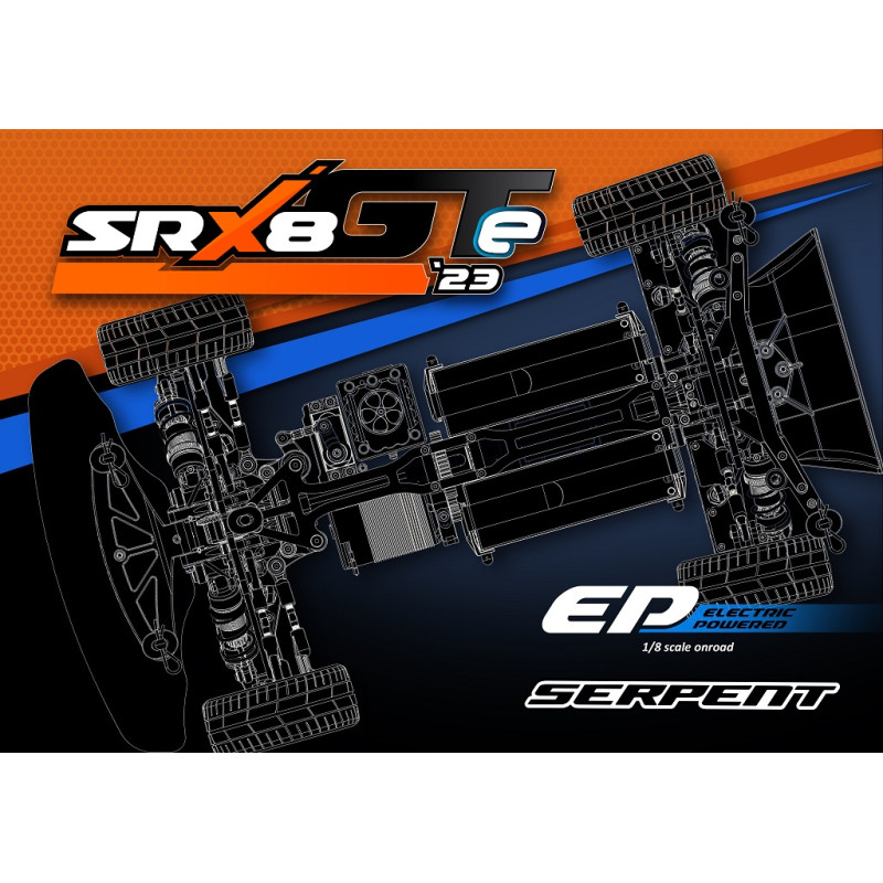 Serpent  SRX8 GTE '23 1/8 4wd EP (SER600067)