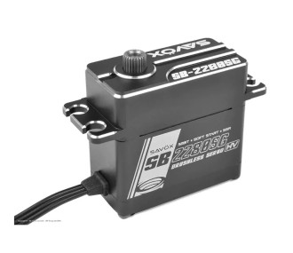 Servo numérique standard Alu Savox SB-2280SG (81g, 50kg.cm, 0.14s/60°)