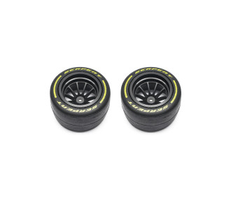 Serpent pneu montés set rr M (2) F190 (SER302060) SER-302060 