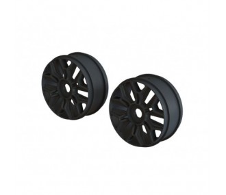 ARRMA 1/8 Buggy Wheel Schwarz (2) - ARA510120