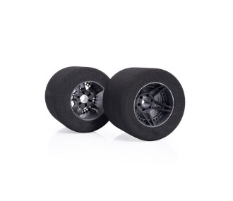 Serpent | Wheel/tyre set foam ARRIERE 37sh (2) F190 (SER302071) 