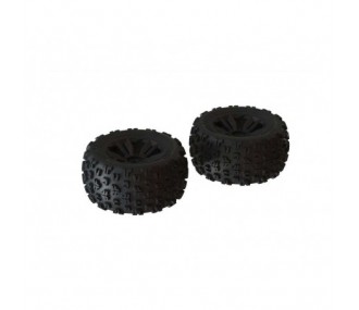 ARRMA dBoots Copperhead2 MT Tire Set Black - Pair - ARA550059