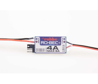 Switch / Alimentation récepteur Bec Ro-Bec 4A - 5/6/7,4V - Robbe