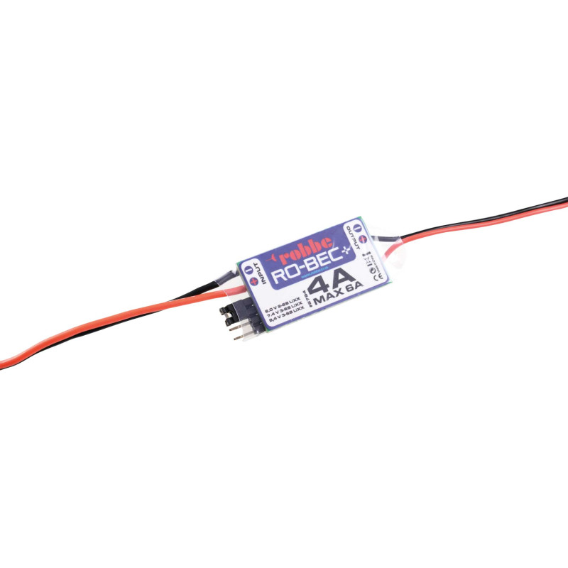 Switch / Alimentation récepteur Bec Ro-Bec 4A - 5/6/7,4V - Robbe