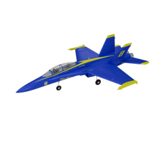 XFLY 705mm F-18 TWIN EDF 40mm JET Bleu