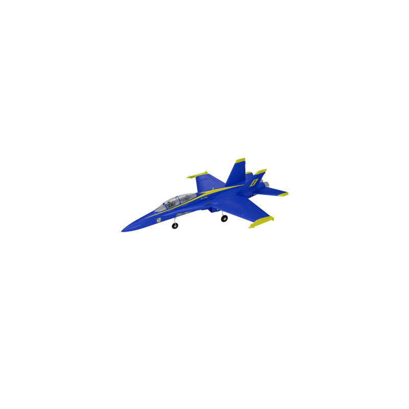 XFLY 705mm F-18 TWIN EDF 40mm JET Bleu