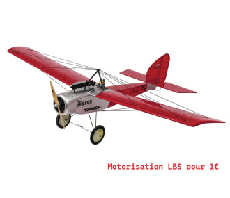Pack Avion Ecotop Baron Rouge ARF env.1.57m avec motorisation LBS