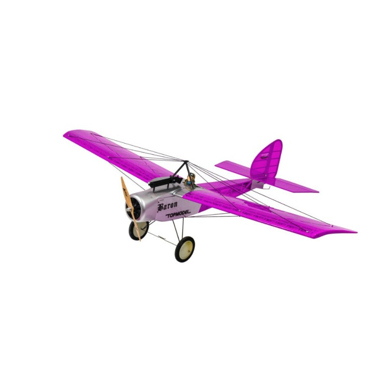 Pack Avion Ecotop Baron Rose ARF env.1.57m avec motorisation LBS