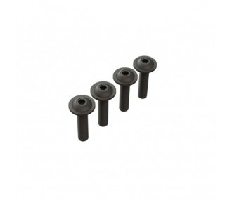 ARRMA Tornillo Cabeza Botón Brida M4x14mm (4) - ARA727412