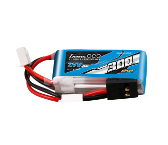 Batterie Gen ace lipo 2S 7.4V 300mAh 20C prise jr-3p 