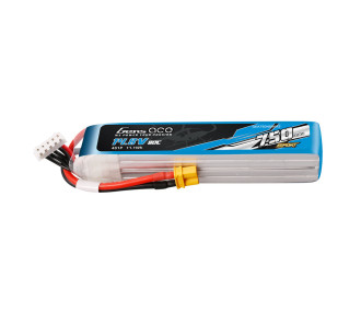 Batterie Gen ace lipo 4S 14.8V 750mAh 80C prise XT30 