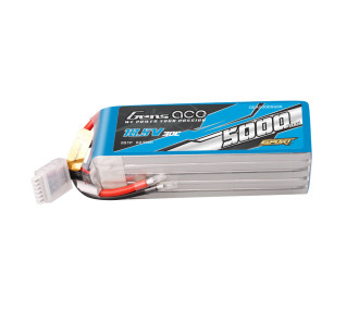 Batterie Gen ace lipo 5S 18.5V 5000mAh 30C fils à souder 