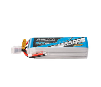 Batterie Gen ace lipo 5S 18.5V 5500mAh 30C fils à souder 
