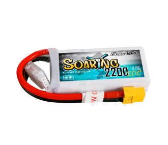 Batterie Gen ace lipo 3S 11.1V 2200mAh 20C prise XT60 