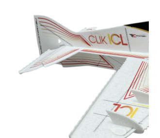 Avion RC Factory Clik ICL rouge env.0.83m