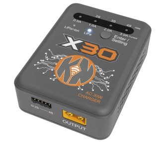 Multi-chargeur AC 30W LiPo - Li ion - LiFe