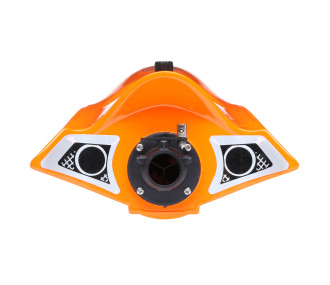 Jet Jam V2 12" Self-Righting Pool Racer Brushed RTR, Orange