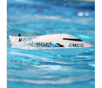 Jet Jam V2 12" Self-Righting Pool Racer Brushed RTR, White
