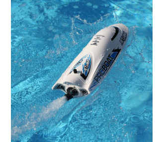 Jet Jam V2 12" Self-Righting Pool Racer Brushed RTR, White