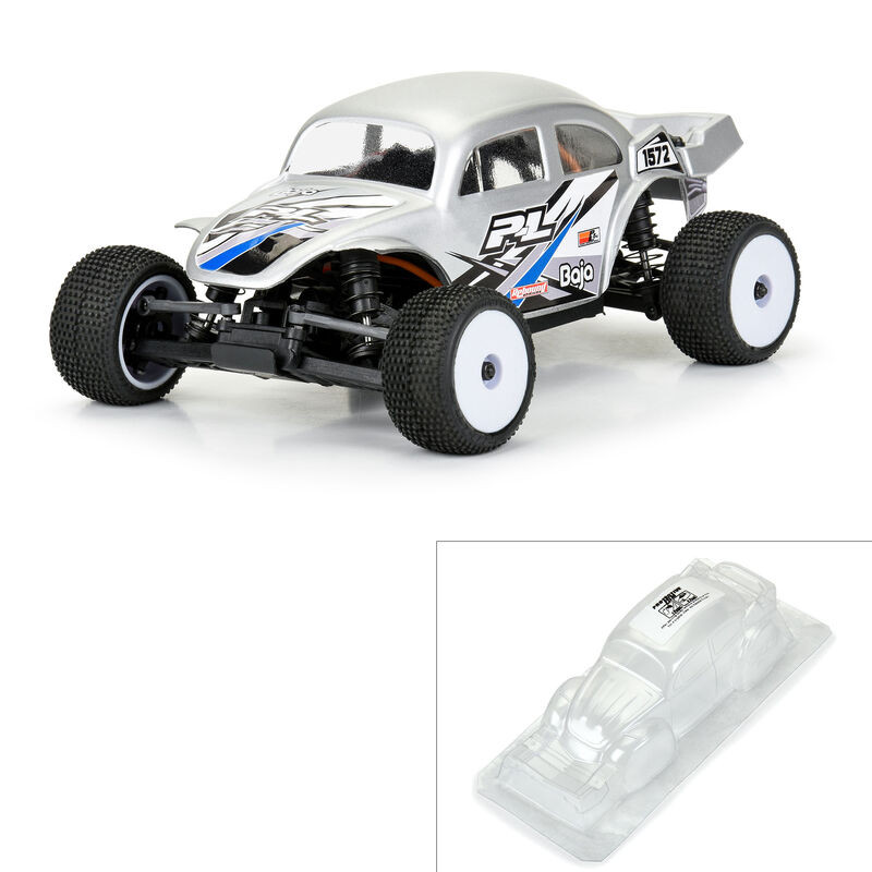 1/28 VW Baja Bug carrosserie transparente: Micro-T