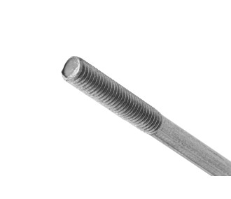 Barre filettate in acciaio zincato M2.5, 200 mm, albero da 2,5 mm, 5 pezzi