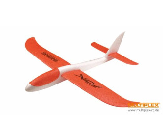 Planeur Fox  lancé main orange/BLANC Multiplex