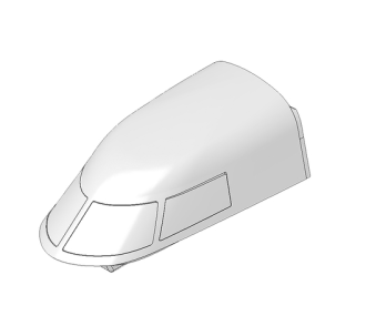 Twinstar II : Verrière