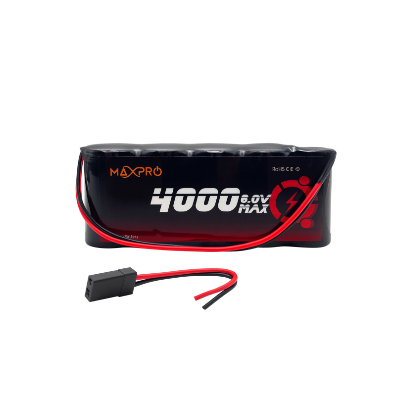 6.0V 4000mAh NiMh batería plana FLASH RC
