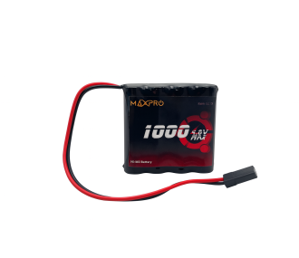 Batterie 4,8V 1000mAh NiMh plat MaxPro
