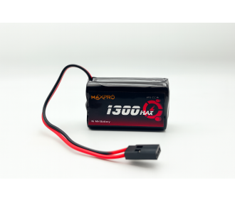 Batteria 4,8V 1300mAh NiMh blocco AA FLASH RC