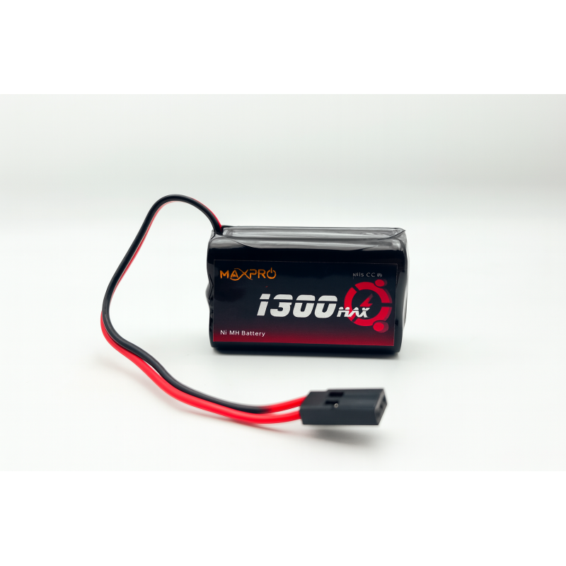 Batteria 4,8V 1300mAh NiMh blocco AA FLASH RC
