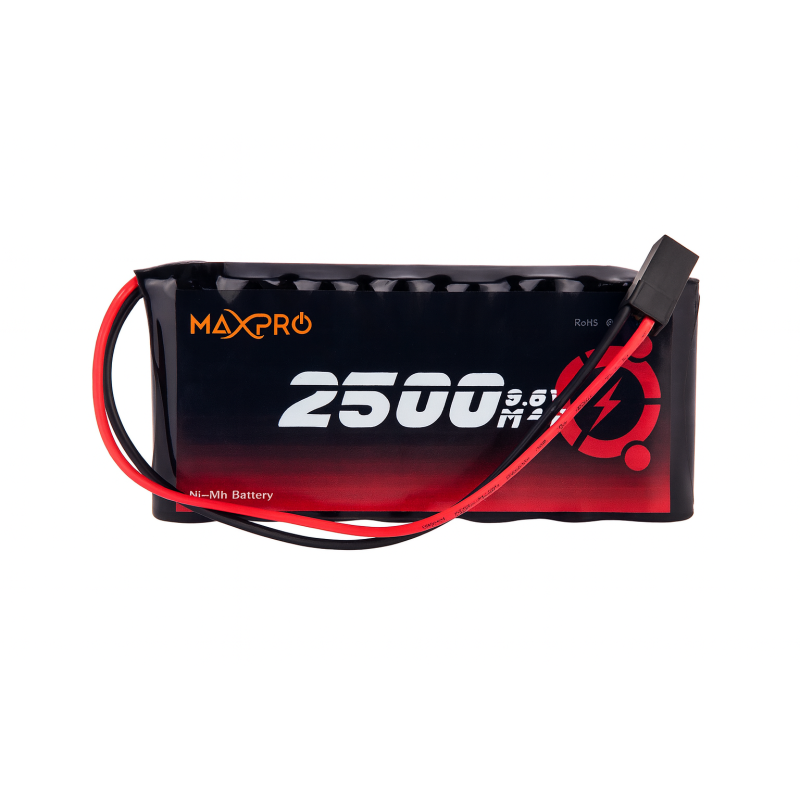 Battery Tx 9,6V 2500mAh NiMh flat format AA FLASH RC