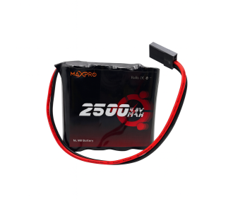 Batteria 4,8V 2500mAh NiMh piatta AA FLASH RC