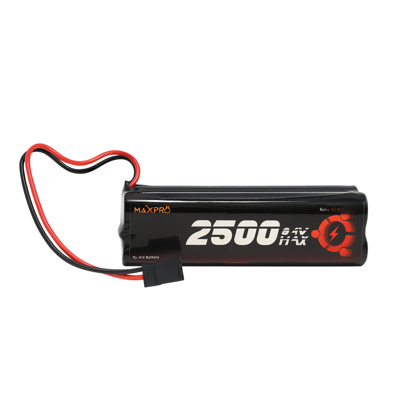 Batterie Tx 9,6V 2500mAh NiMh (UNI/JR) Format AA Block FLASH RC