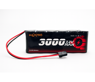 Batterie NiMh 7.2V 3000mAh JR MaxPro