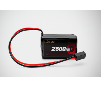 Batterie 4,8V 2500mAh NiMh bloc AA MaxPro