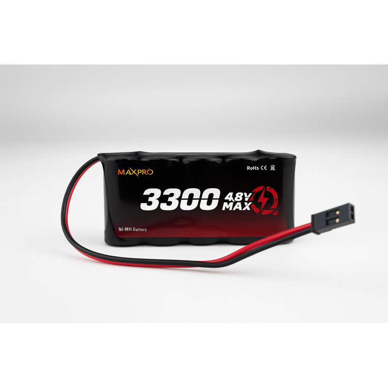 Battery 4,8V 3300mAh NiMh flat FLASH RC