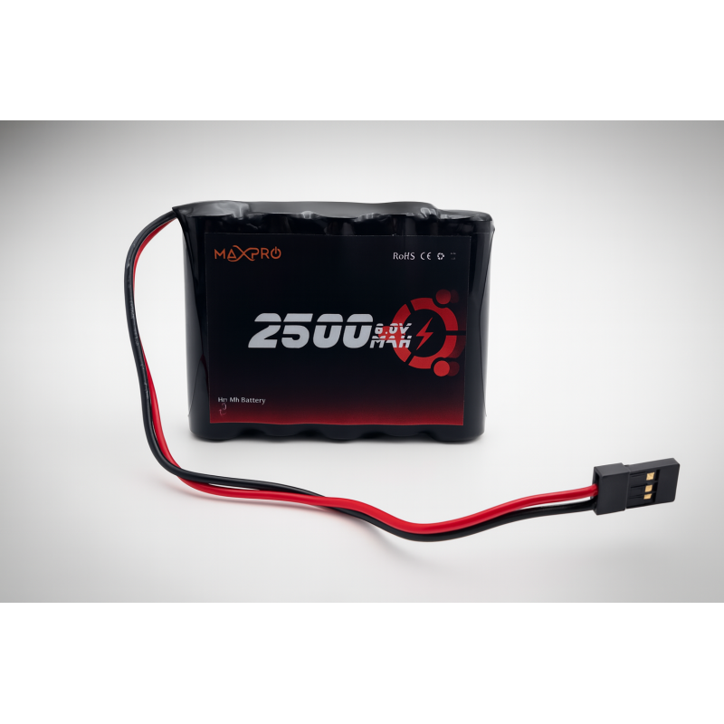 Batterie 6,0V 2500mAh NiMh plat AA MaxPro