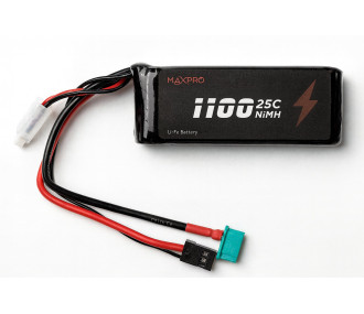 Batterie LiFe MaxPro 6.6V 1100mAh 25C JR/MPX