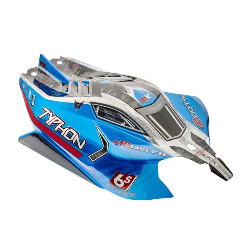 ARRMA AR406118 Carrocería Pintada Azul C/Decals Typhoon 6S BLX