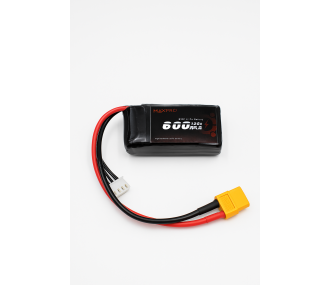 Batterie lipo 3S 11,1V 600mAh 120C prise XT60