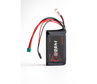 Batterie LiFe MaxPro 6.6V 1450mAh 25C JR/MPX