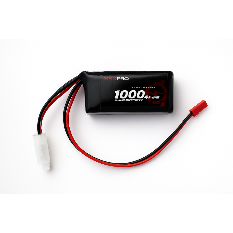 Batterie lipo MaxPro 2S 7.4V 1000mAh 25C prise jst-bec