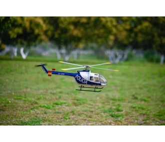 hélicoptère Flywing BO-105 4-Blade Blue Policia RTF
