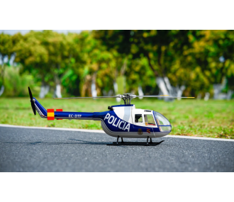 hélicoptère Flywing BO-105 4-Blade Blue Policia RTF