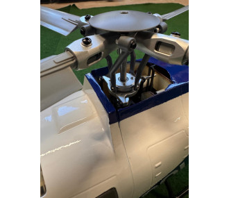 hélicoptère Flywing BO-105 4-Blade Blue Policia RTF