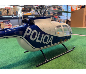 hélicoptère Flywing BO-105 4-Blade Blue Policia RTF