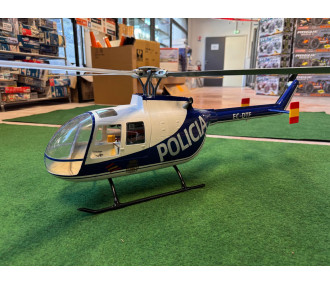 hélicoptère Flywing BO-105 4-Blade Blue Policia RTF