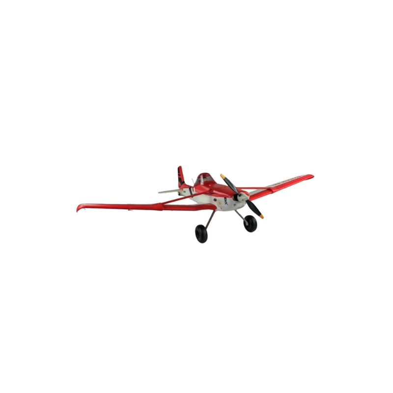 Velivolo Dynam Cessna 188 PNP rosso ca.1.50m